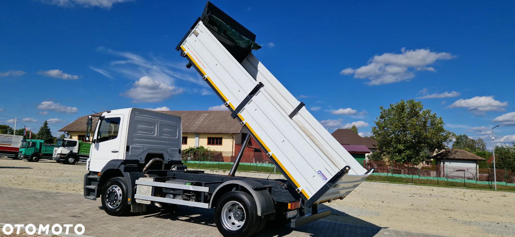 Mercedes-Benz AXOR  1829, 1824, 1823, 1828 Kiper Wywrotka Dmc 18t Ładownosc 10.500kg Idealny stan - 10
