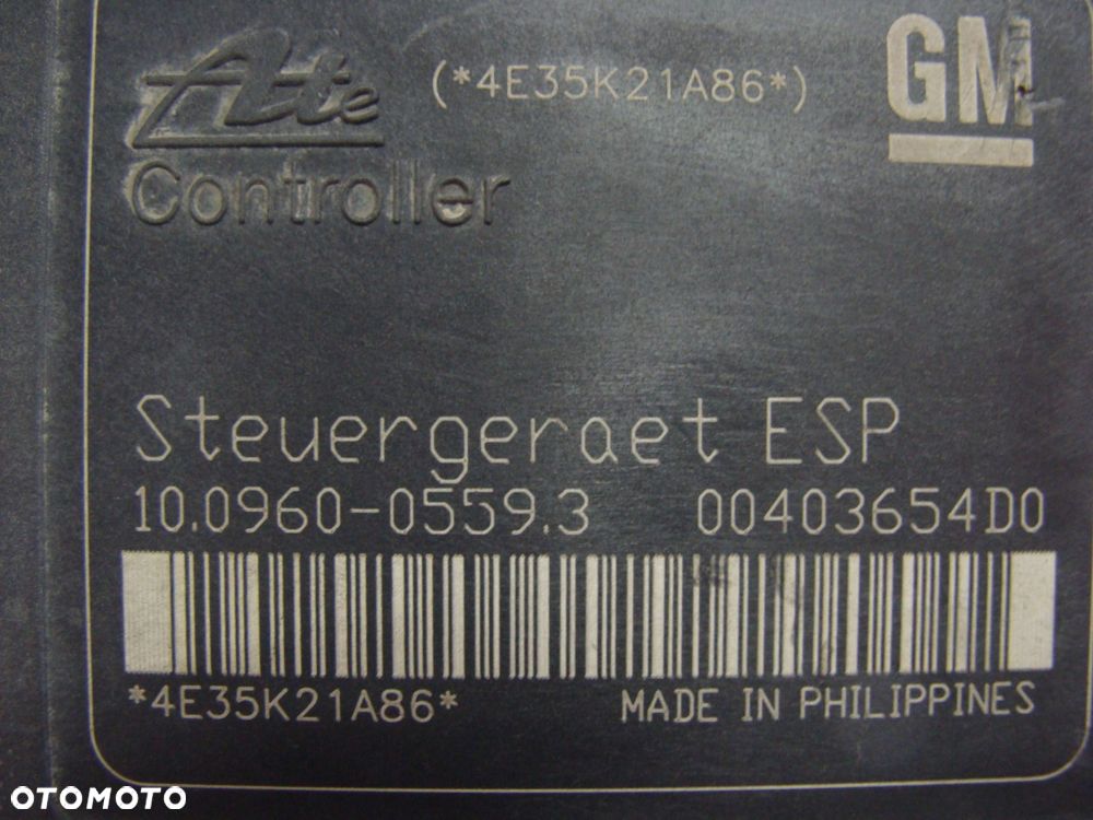 pompa abs esp astra h zafira 13234911 as 10.0960-0559.3 - 3