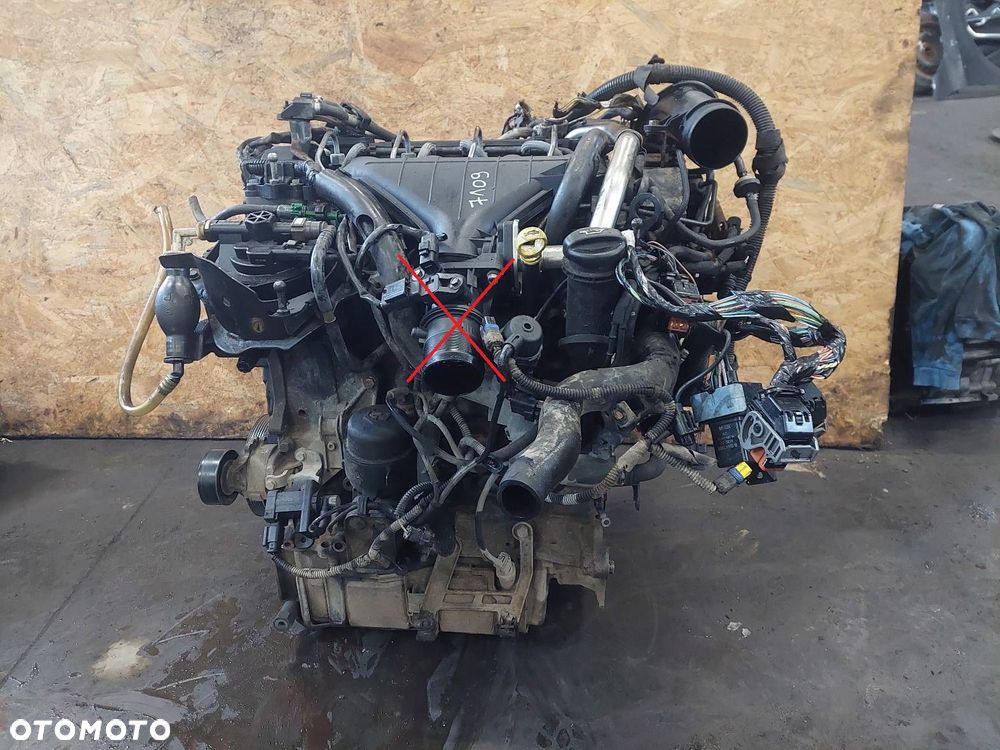 SILNIK DIESEL + UKŁAD WTRYSKOWY + TURBINA CITROEN C5 II RHF 2.0 HDI - 1