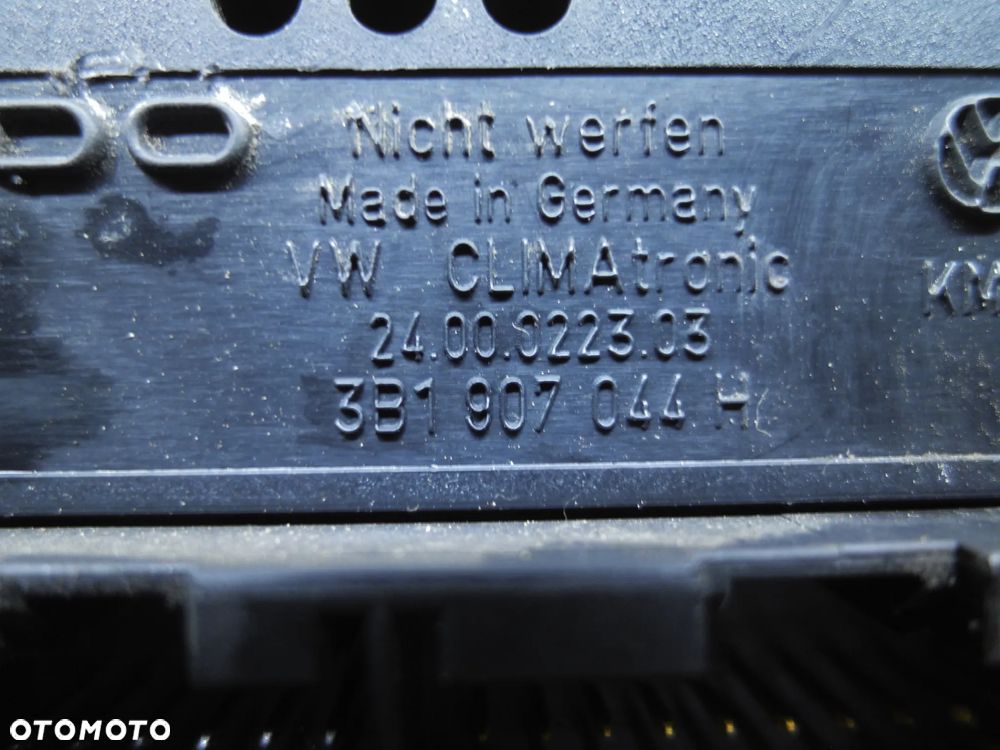 VW PASSAT B5 LIFT PANEL KLIMATYZACJI 3B1907044H - 2
