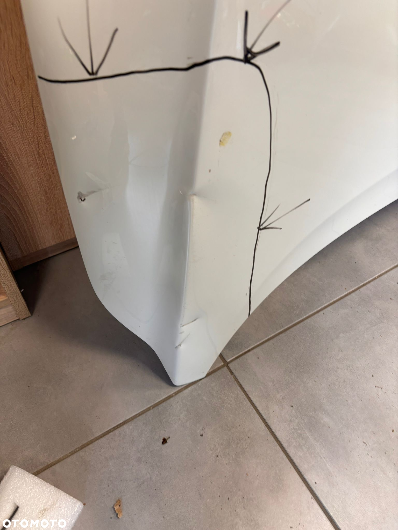 Nissan Qashqai 20- maska przód aluminiowa - 4