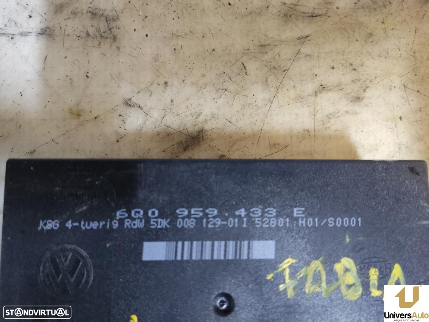 MODULO CONFORT SKODA FABIA I 2001 -6Q0959433E - 6