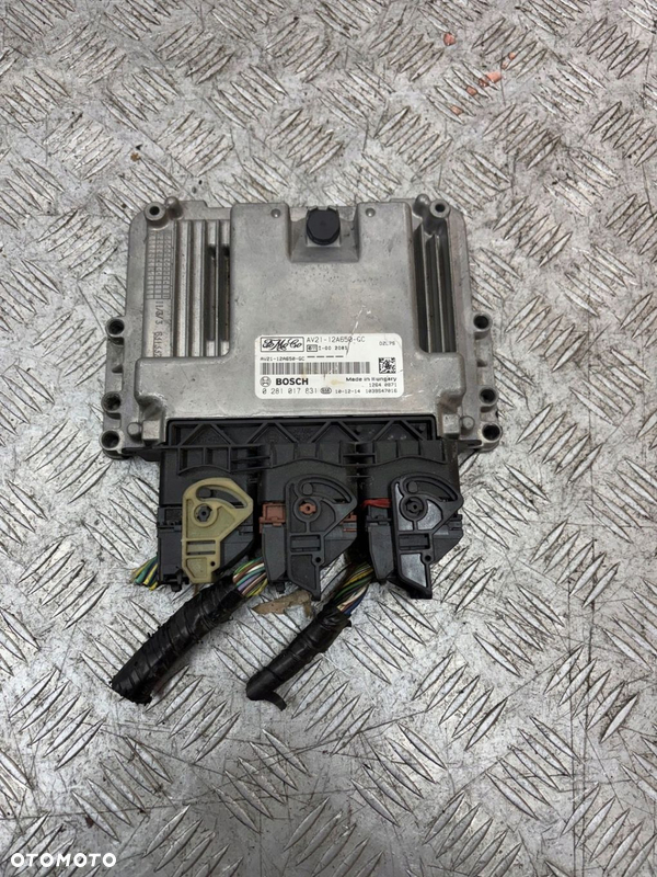 STEROWNIK SILNIKA KOMPUTER FORD FIESTA MK7 1.4 TDCI AV21-12A650-GC