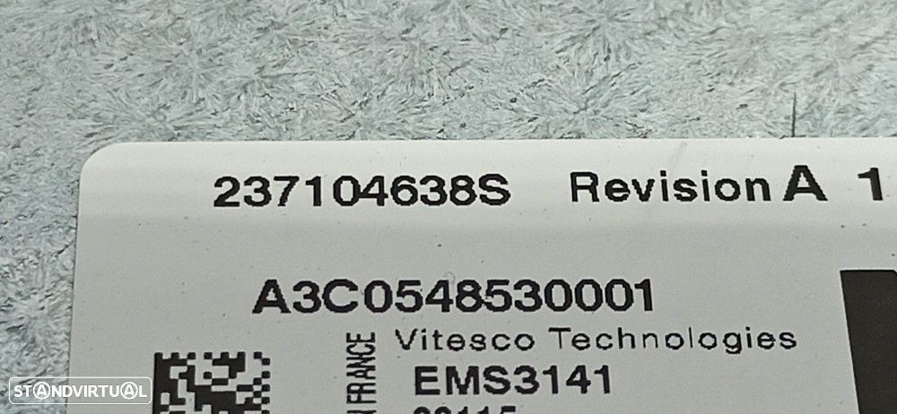 CENTRALINA DO MOTOR UCE RENAULT CLIO V EDITION ONE - 2