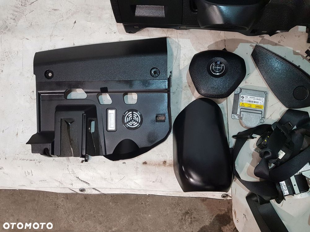 deska rozdzielcza kokpit pasy airbag bmw f20 11rok eur 1.6b komplet - 2