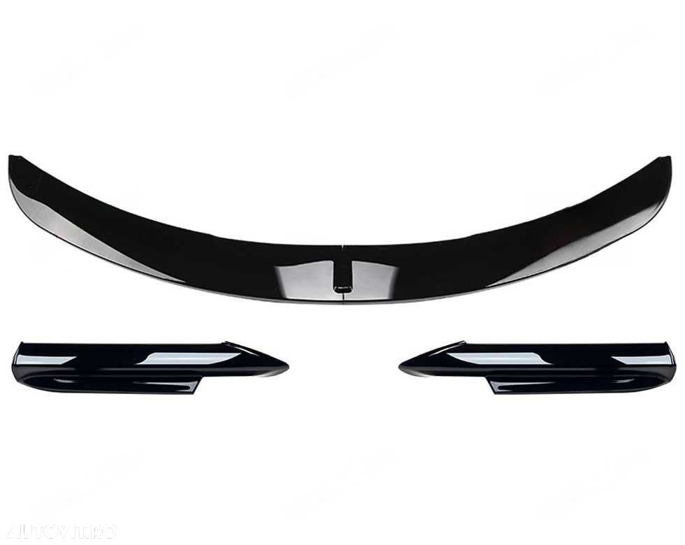 Prelungire Lip Complet Cu Splitere BMW E90 NFL cu Bara Fata M Pachet - 1
