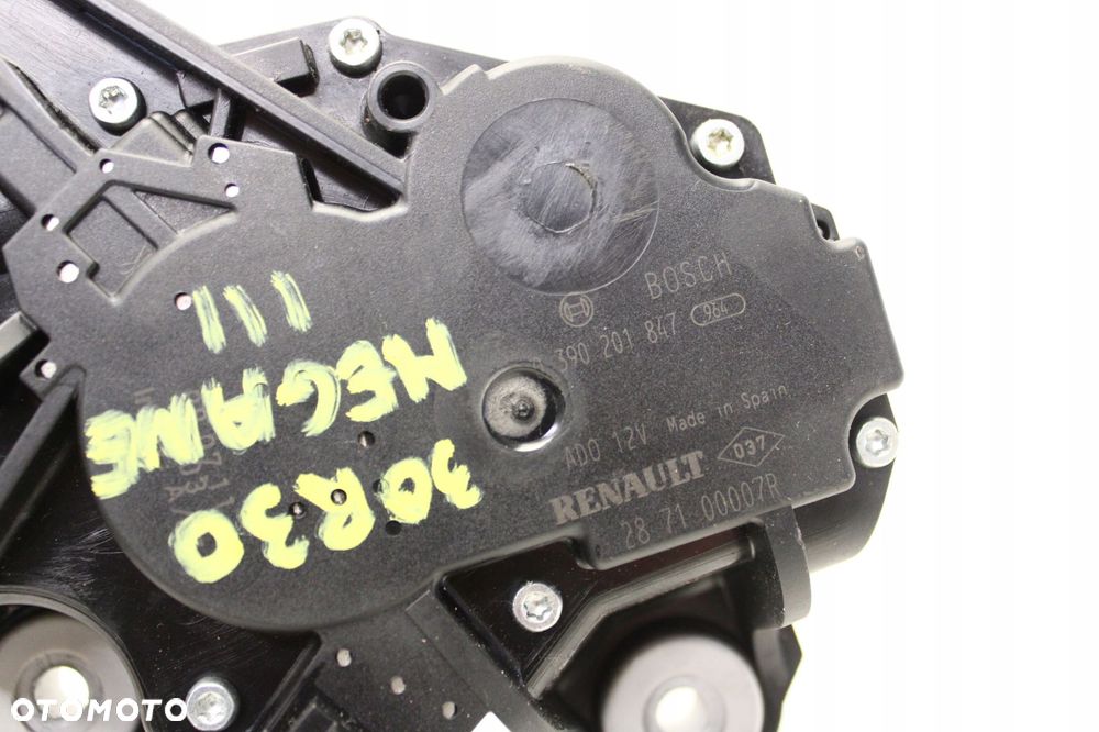 renault megane iii 08r- silniczek mechanizm wycieraczki tył 0390201847 - 3