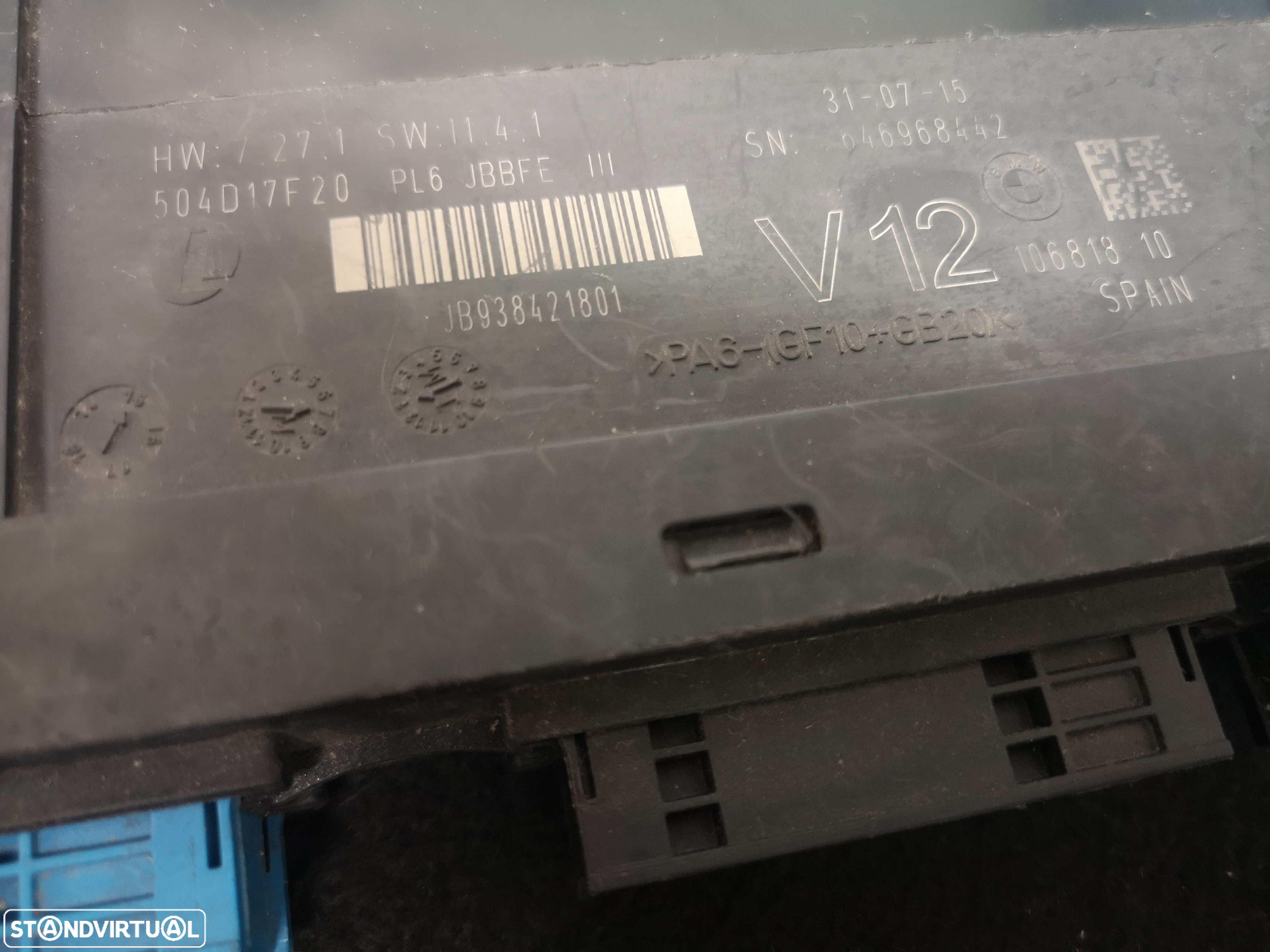 Centralina confort BCM bmw5 F10 f11 bmw6 F06 2014-2017 - 3