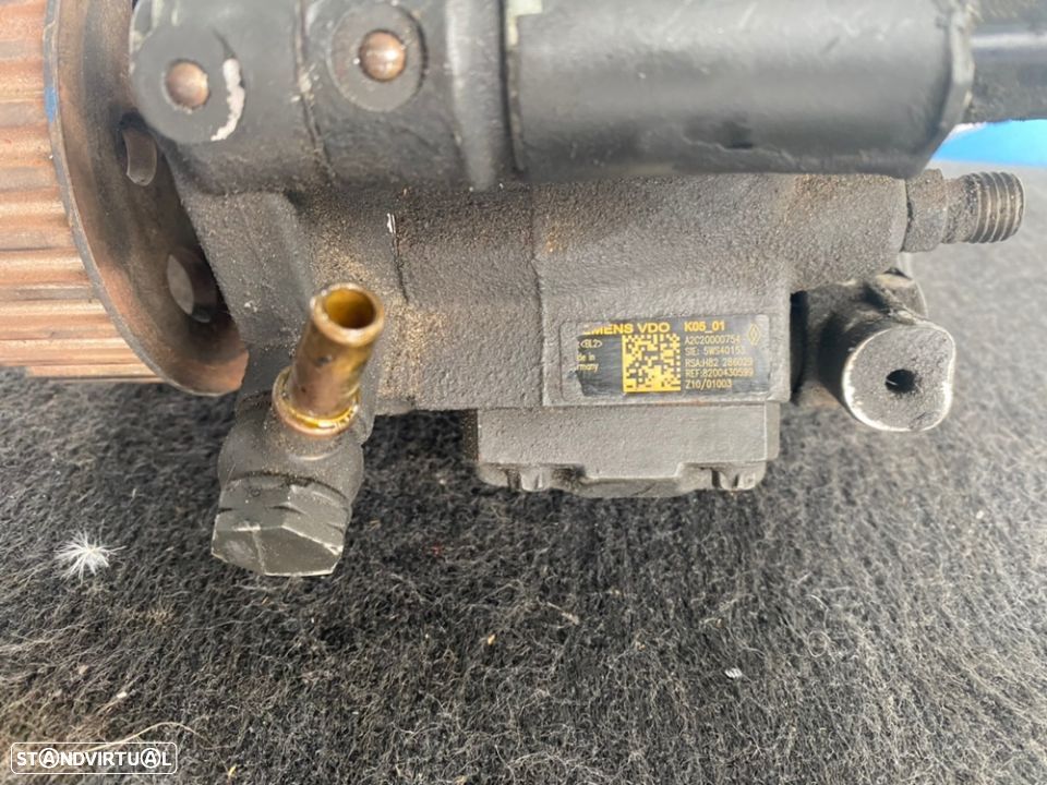 Bomba alta pressão Renault 1.5 Dci 105cv Ref: 8200430599 Injetora A2C20000754 Simmen VDO k9k 732 - 2
