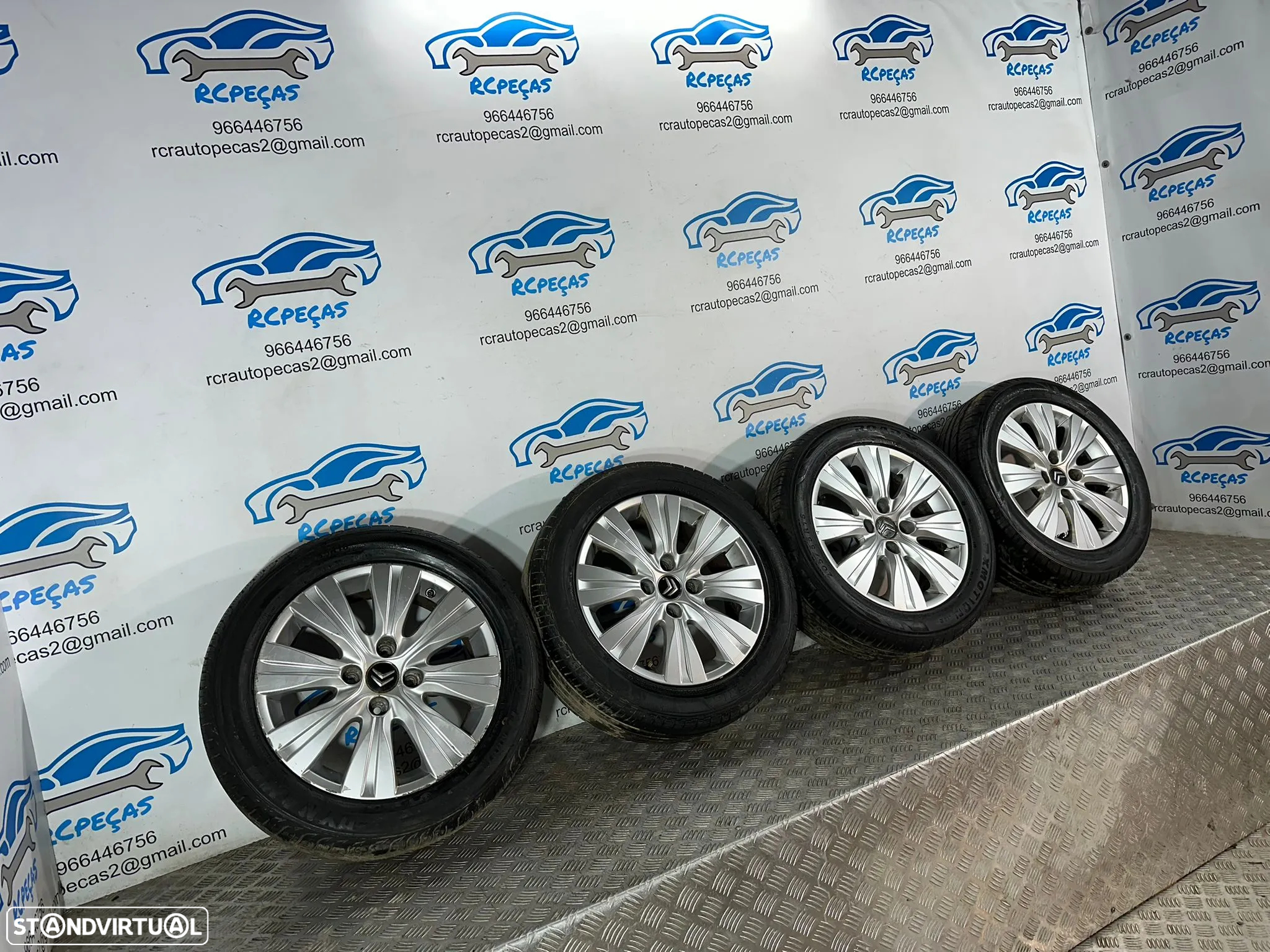 Conjunto Jantes 16 Originais Citroen C3 Picasso 4x108 6J ET23 9681810880 - 3