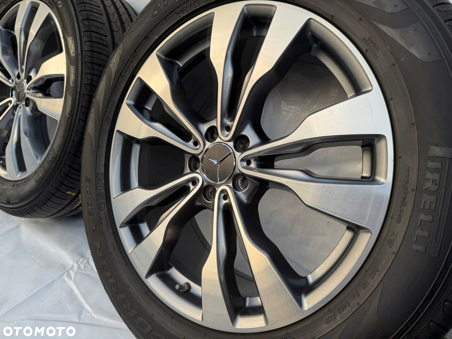 Felgi Mercedes GLE C292 20" 8,5J ET29 ET53,5 TPMS 5102 - 10
