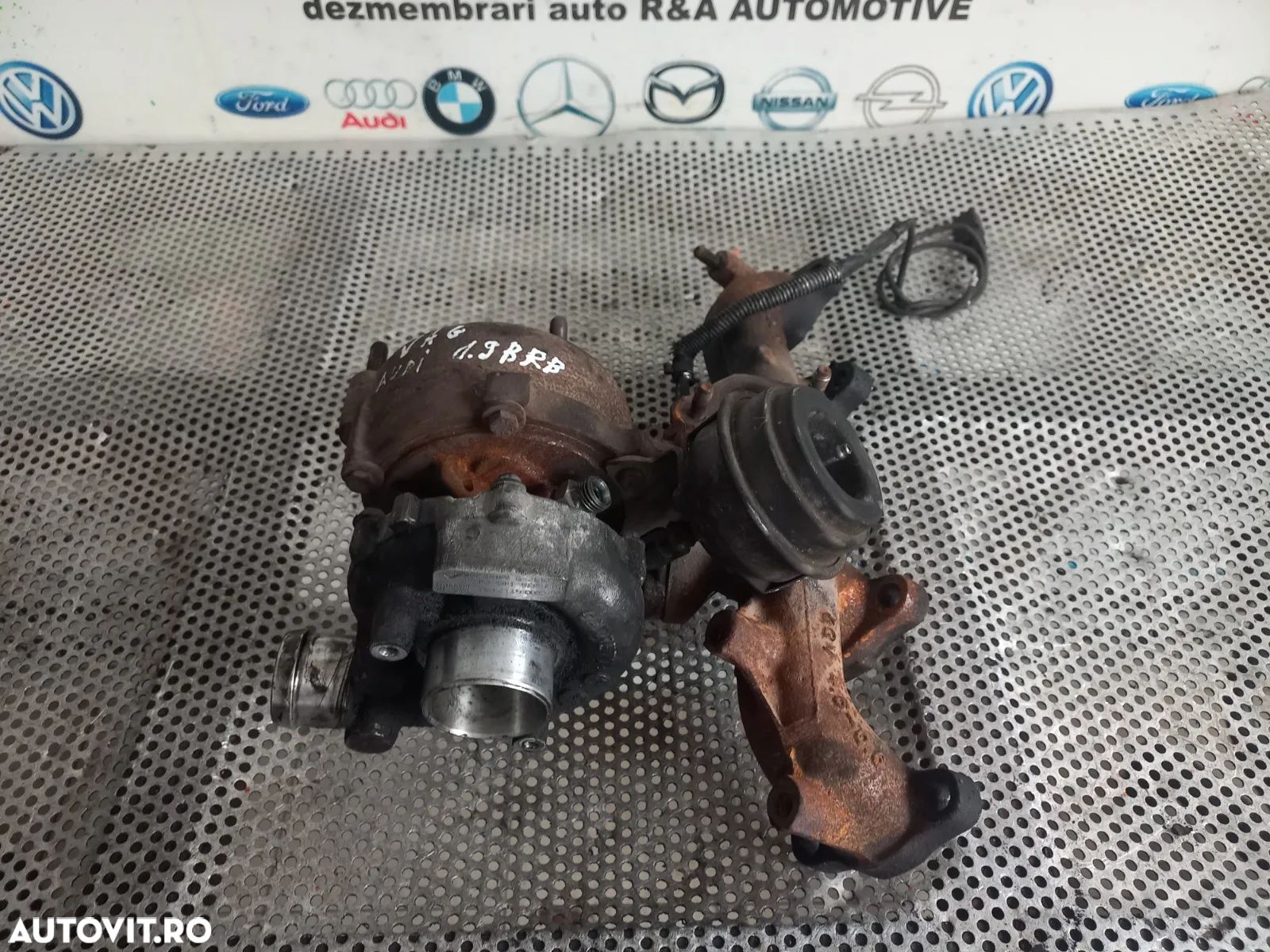 Turbo Turbina Audi A4 B7 1.9 Tdi Motor BRB Cod K - 1