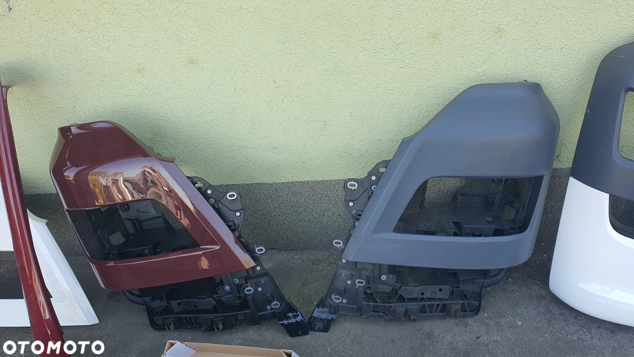 Mocowanie lampy reflektora okular MAN TGX TGS zderzak atrapa - 4