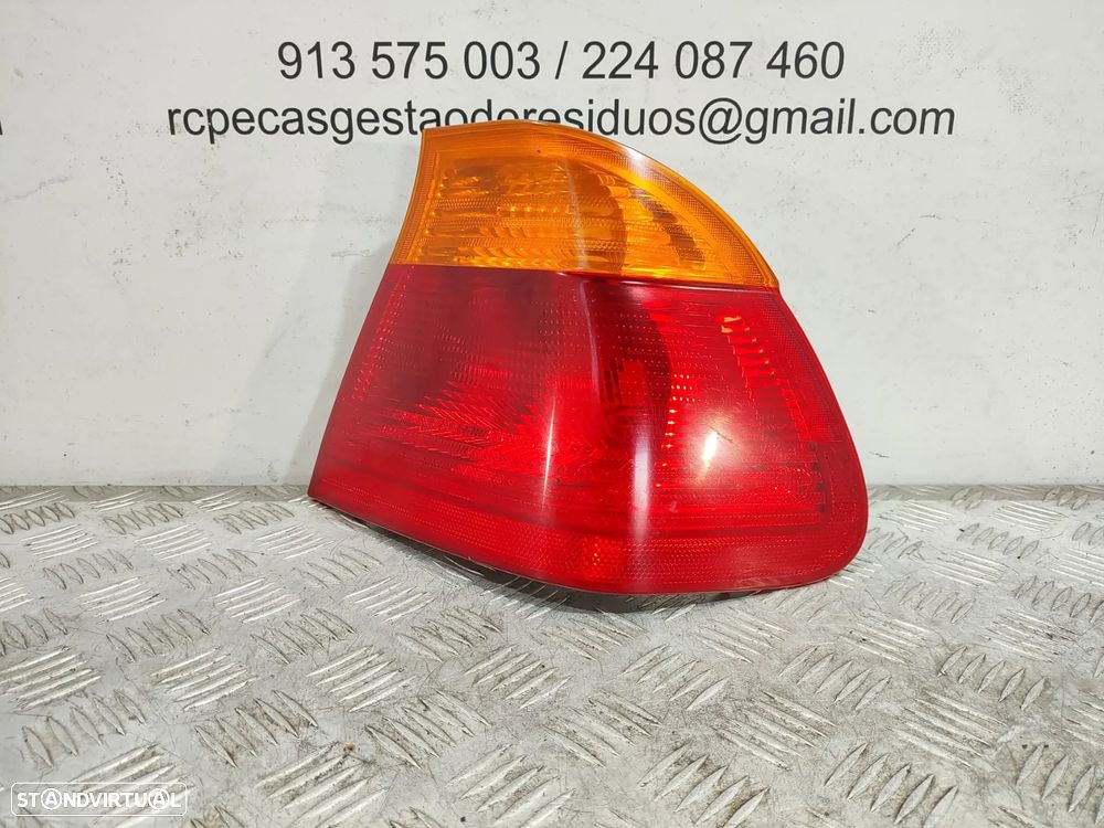 Farolim traseiro trás direito original BMW Serie 3 E46 Carro Pré LCI de 1998 a 2001 - 4
