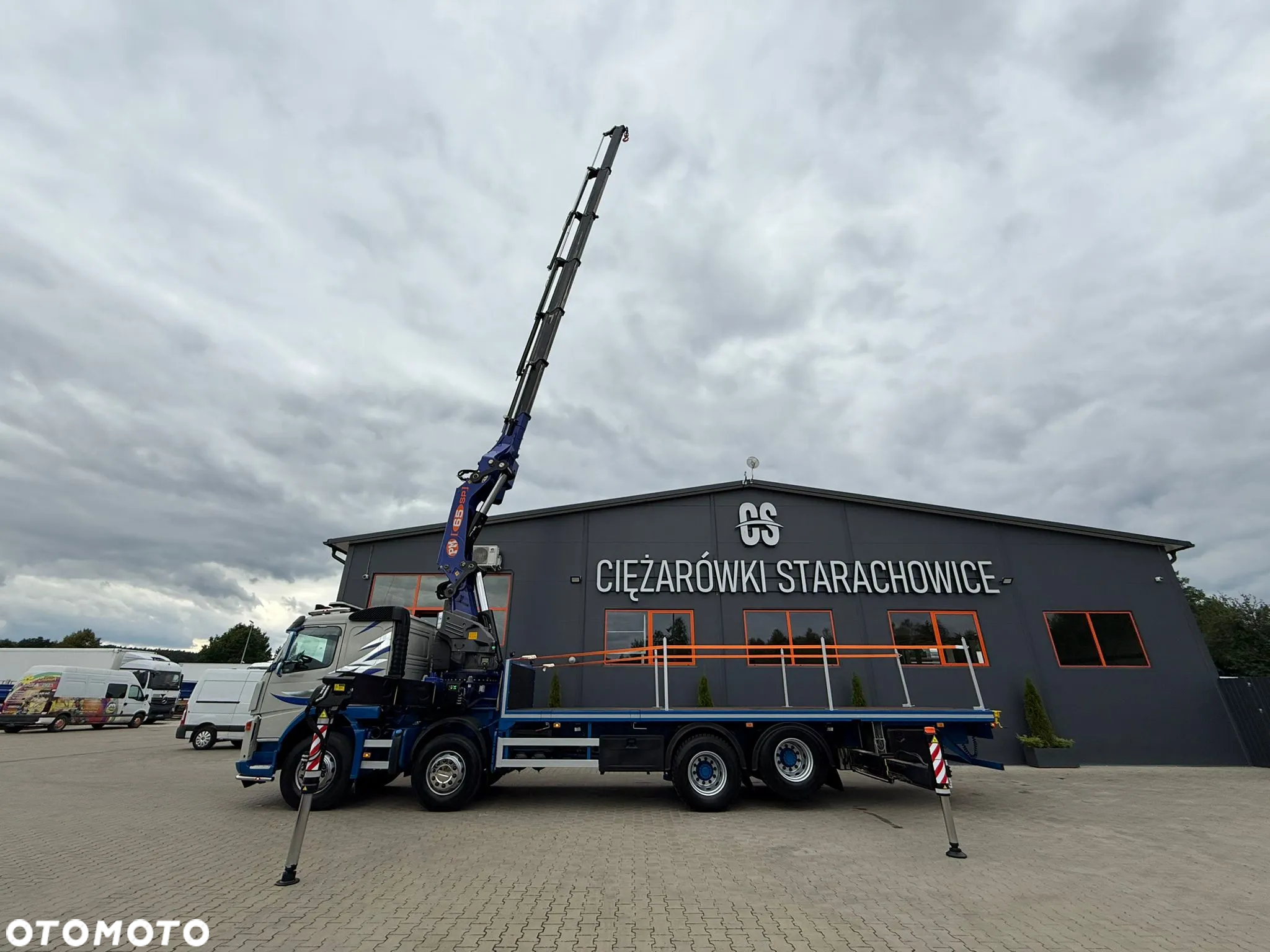 Volvo FM FH 450 8x4 8x2 // dzwig PM65 rok 2016 !!! 22 TONY !!+ platforma // kran crane żuraw hds - 20