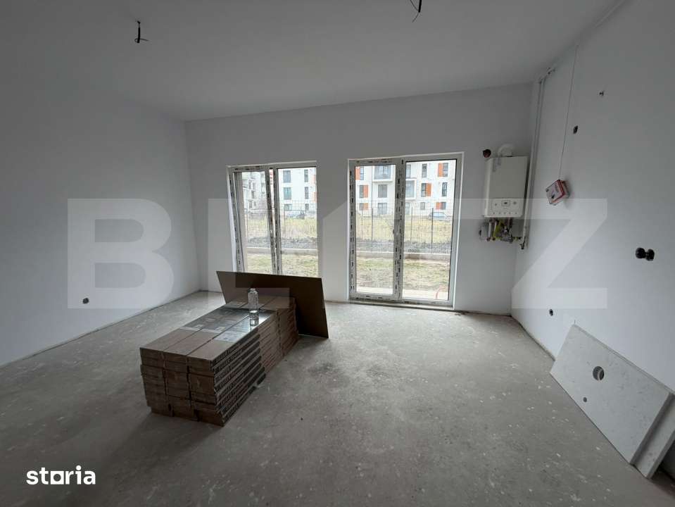 Apartament cu 2 camere, 48 mp, parcare, gradina, pretabil birouri — fotografia 1