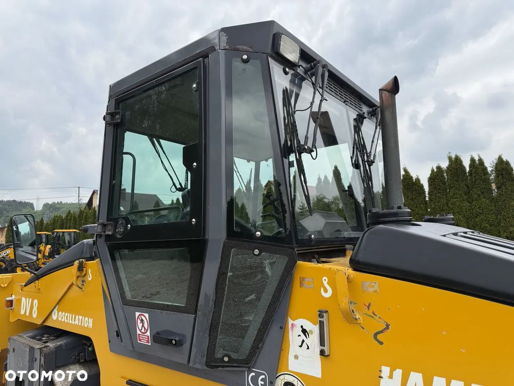 Hamm DV 8 SUPER 08V WALEC DROGOWY STALOWY / WIBRACJA OSCYLACJA / ROZSIEWACZ / ORYGINAŁ / PIĘKNY / SIEWNIK / ZRASZACZE / BOMAG DV HD 90 - 25
