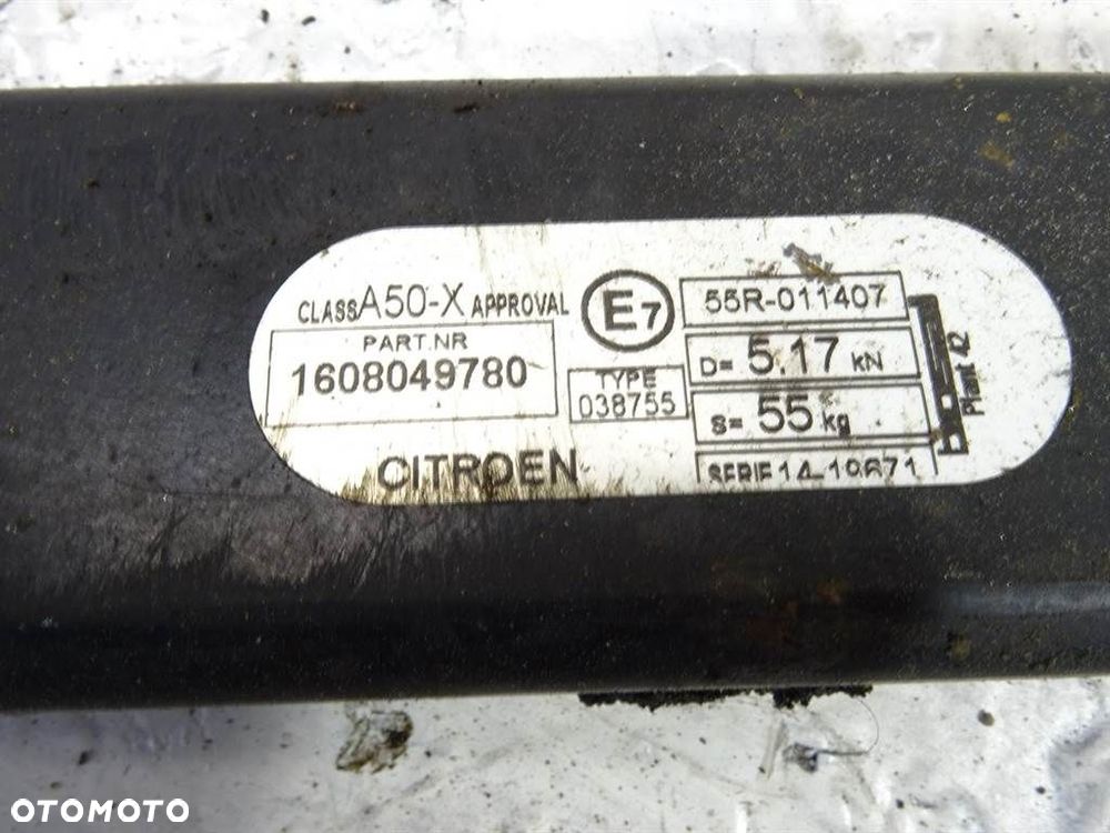 HAK HOLOWNICZY STELAŻ  CITROEN C4 CACTUS 2014 - 2022 1.6 HDi 90 68 kW [92 KM] olej napędowy 2014 - - 4