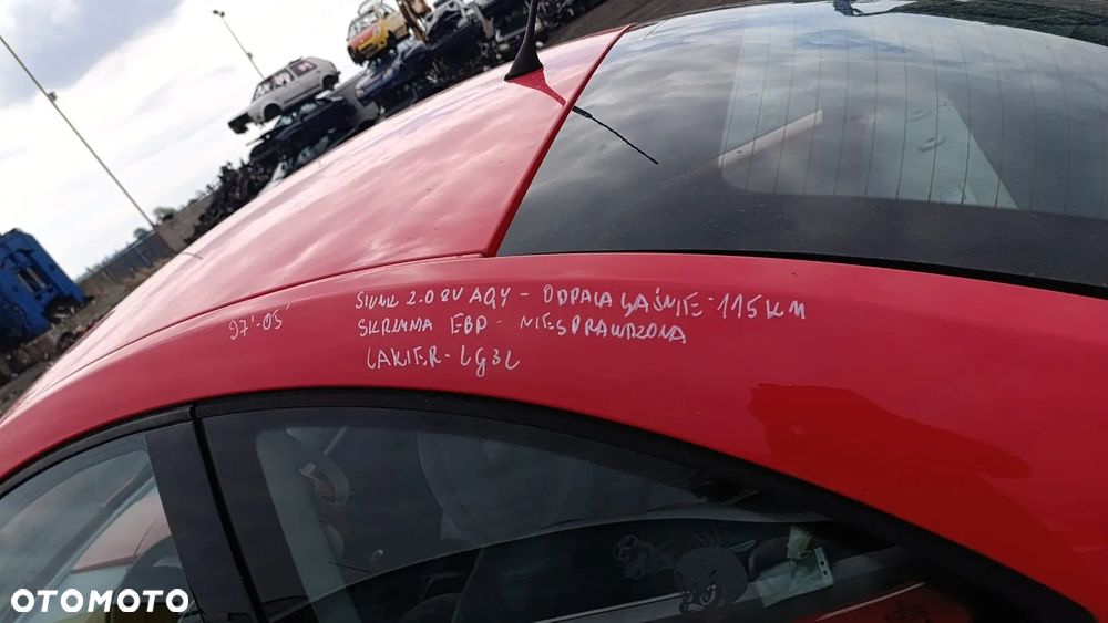 34454 volkswagen new beetle 2.0 8v na części skrzynia EBP lakier LG3L - 11