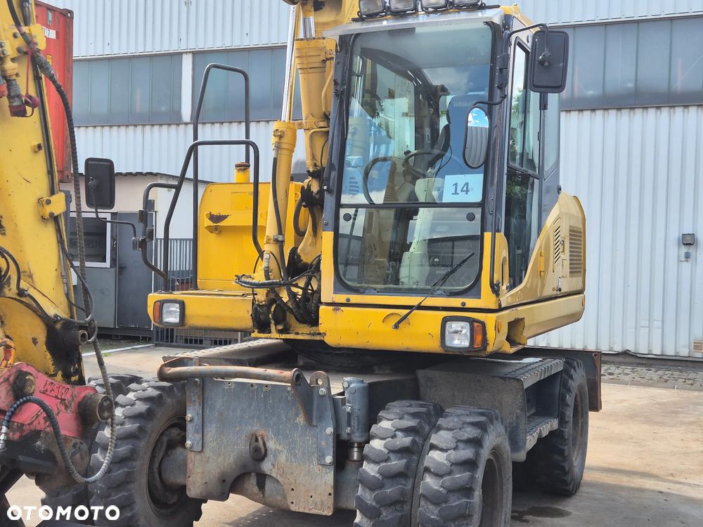 Komatsu PW 140-7 Z NIEMIEC TYLKO 9063 MTH,CENTRALNE SMAROWANIE.148,160,180. - 9