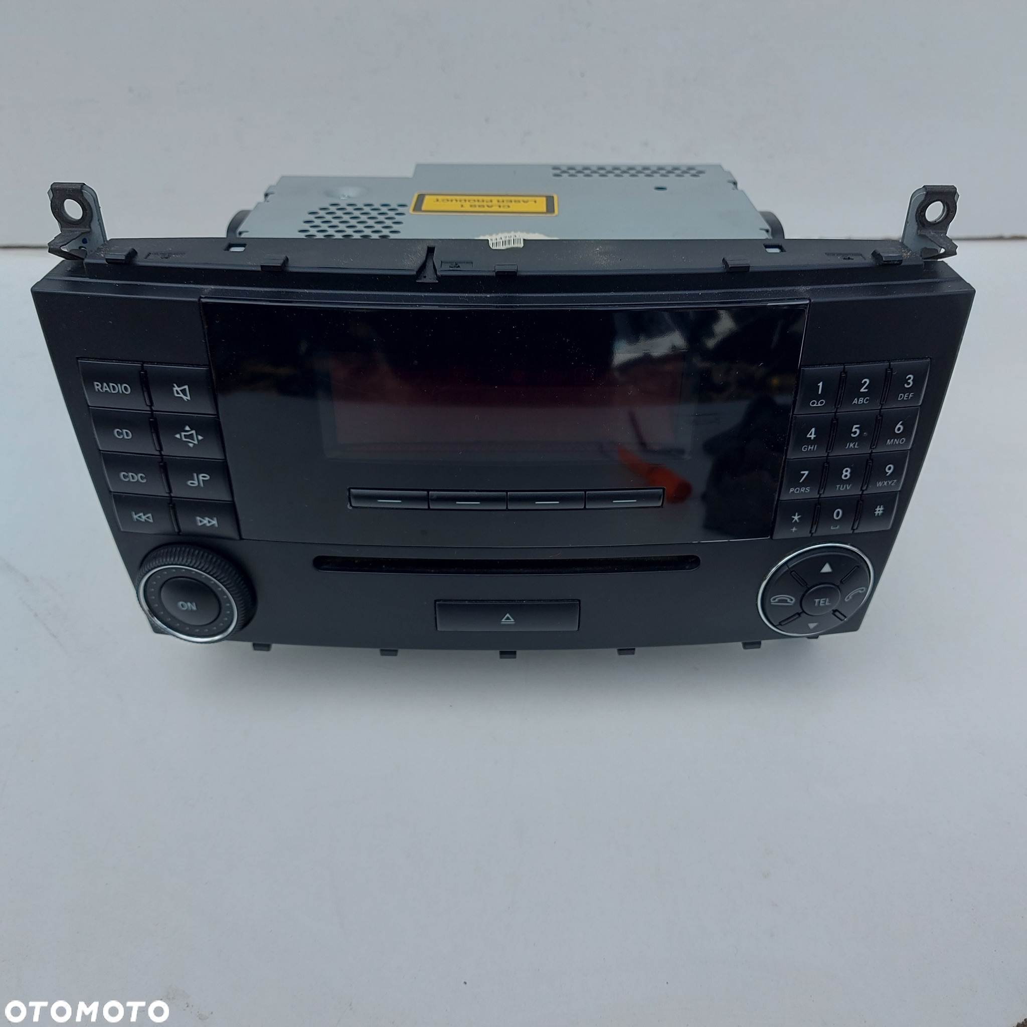 RADIO RADIOODTWARZACZ CD MERCEDES C W203 ORYGINAL DEMONTAZ 2038273842 - 2