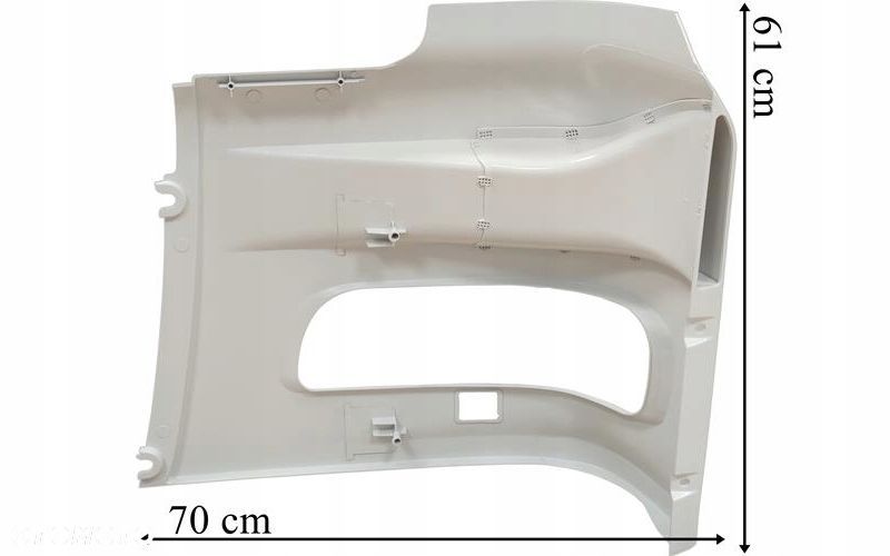 daf xf95 / xf105 okular reflektora zderzak prawy 1398285 1738627 - 2