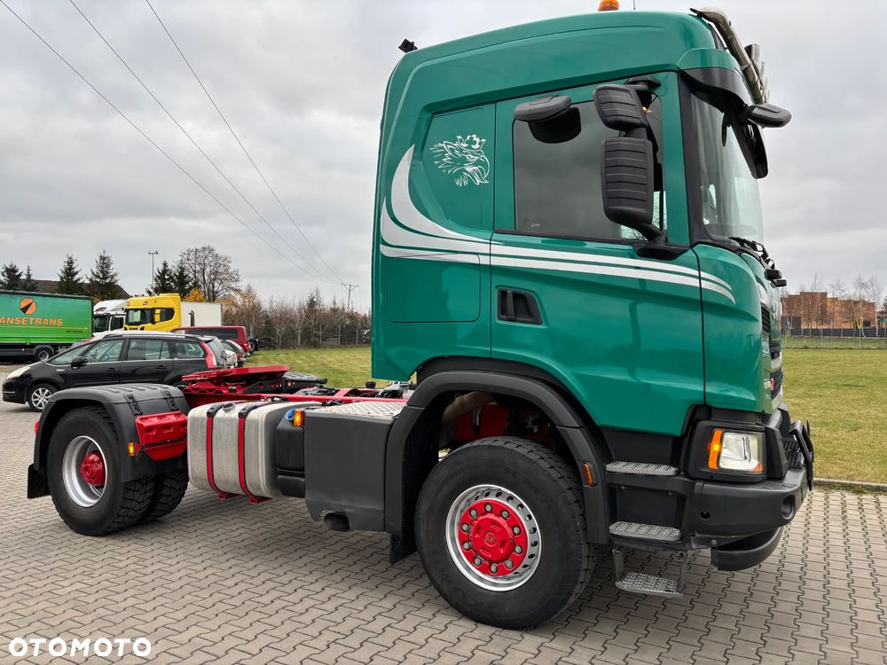 Scania G 500 XT  4x4 stały napęd , hydraulika do wywrotu, na poduszkach , stan TOP , sprowadzona z Niemiec, serwisowana , - 6