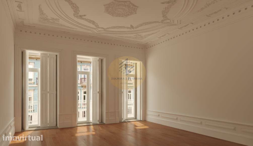 Apartamento T1 Novo com Jardim Privativo de 84m² na Baixa do Porto - Grande imagem: 2/11