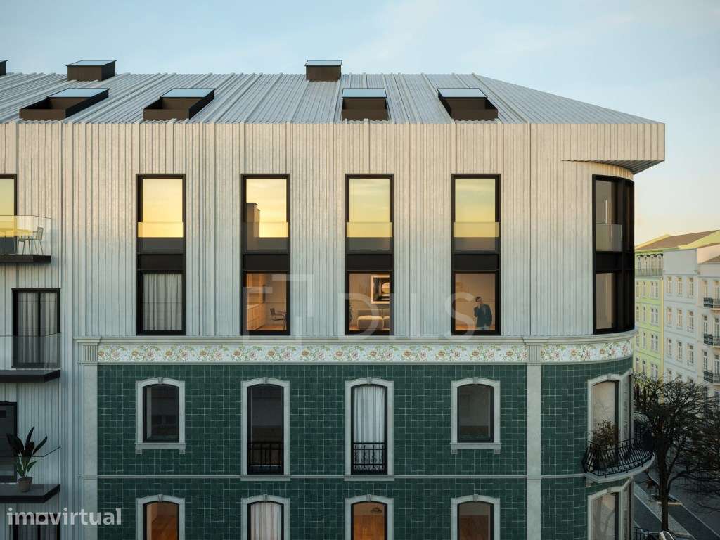 Apartamento T1 duplex com varanda em novo empreendimento nas Avenid... - Grande imagem: 2/34