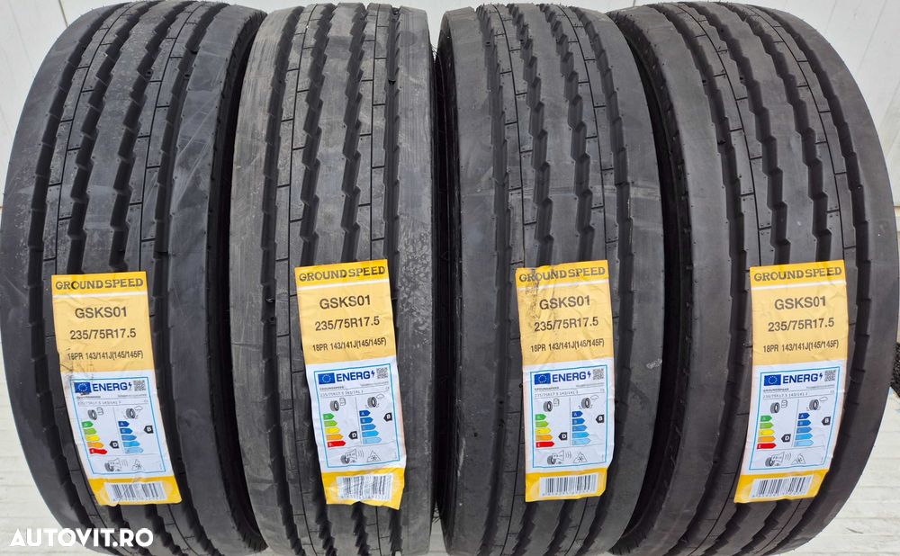 235/75 R17.5 143J GROUNDSPEED GSKS01 18 PR, Anvelope remorca M+S