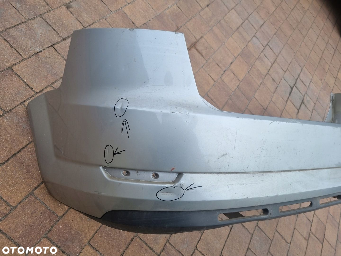 ford mondeo MK4 HB 07-09 zderzak tył 7S71-A17960 - 2