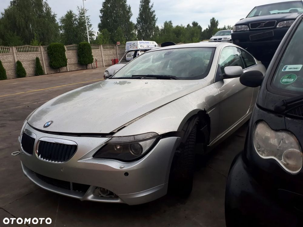 BMW E63 6 630i 03-06 DRZWI PRZOD PRAWE LEWE A14/7 MINERALSILBER - 21