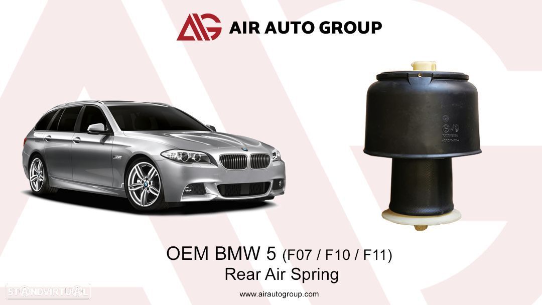 BMW 5GT (F07, F10, F11) Amortecedor/Fole Pneumático Traseiro - 1