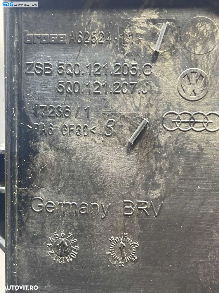 Ventilator Electroventilator Volkswagen Golf 7 1.6 TDI CLHA CLHB CRKB CXXB 2013 - 2017 Cod 5Q0959455AG 5Q0121203BB 5Q0121205C 5Q0121207J [2384] - 5