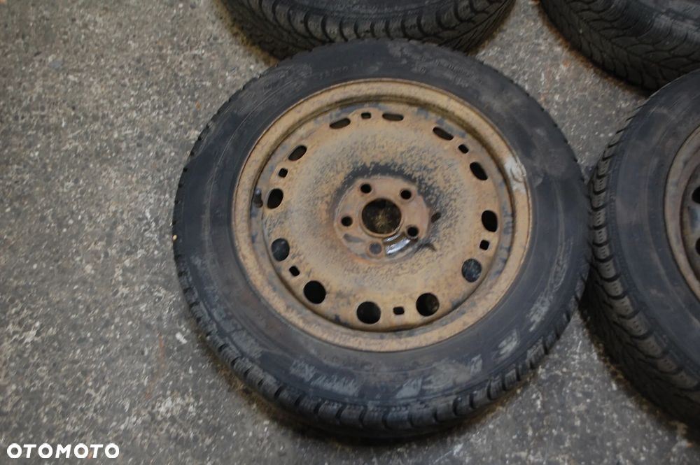 6Q0601027G KOŁA FELGI STALOWE + OPONY ZIMOWE 185/60R15 FRIGO 2020R. 5x100 ET43 6J SEAT IBIZA III VW SKODA AUDI - 2