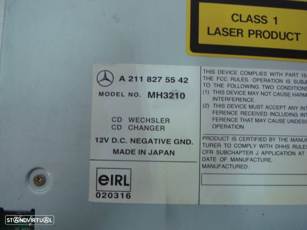 Leitor Cd Changer Mercedes-Benz E-Class (W211) - 5