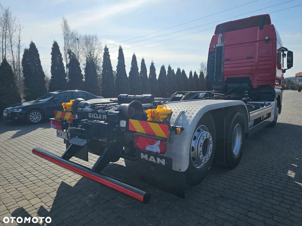 MAN TGX 26.470 XLX 6X2 HAKOWIEC MEILLER RS21 - 12