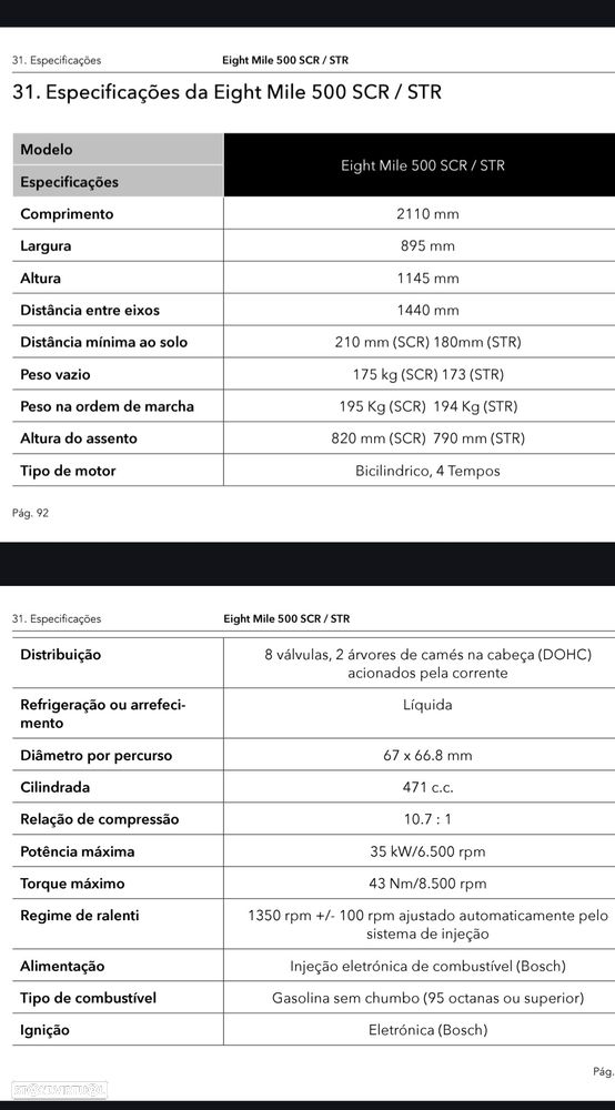 Macbor Eight Mile 500 Scrambler Scrambler - 10