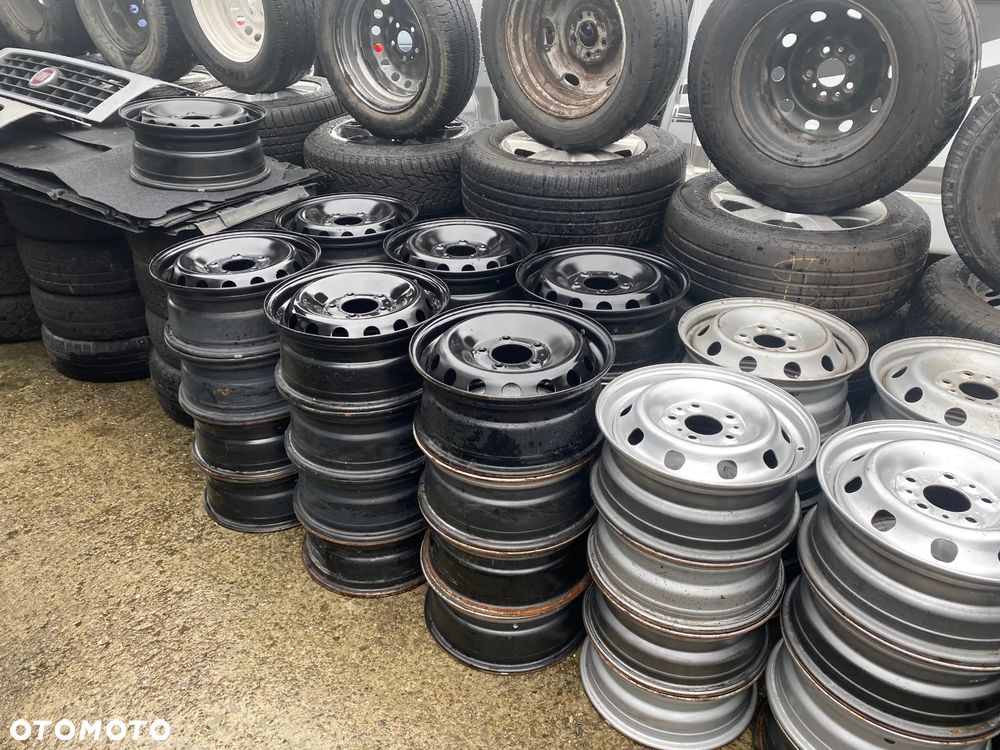 Koło rezerwowe Zapas Felga 15 Fiat Ducato Citroen Jumper Peugeot Boxer - 16