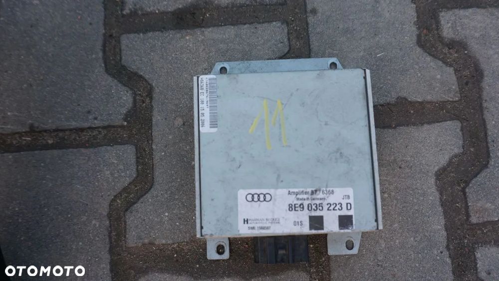 SPRZĘT AUDIO ORYGINALNY FABRYCZNY SUBWOOFER OBUDOWA GŁOŚNIKA DRZWI LEWA PRAWA STRONA AUDI A6 C6 A5 SPORTBACK A4 B8 - 19