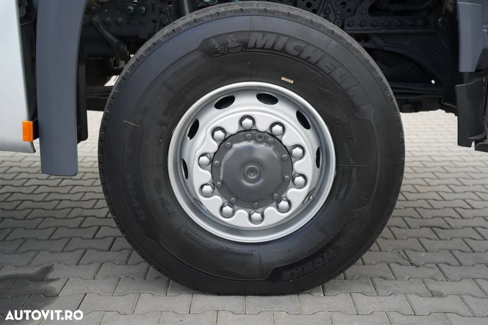Mercedes-Benz AROCS 1835 / 4x4 / LIVRARE + HIAB 162 ES-3 HDS / RADIOCOMANDĂ / ROTATOARE / FURCĂ / EURO 6 - 27