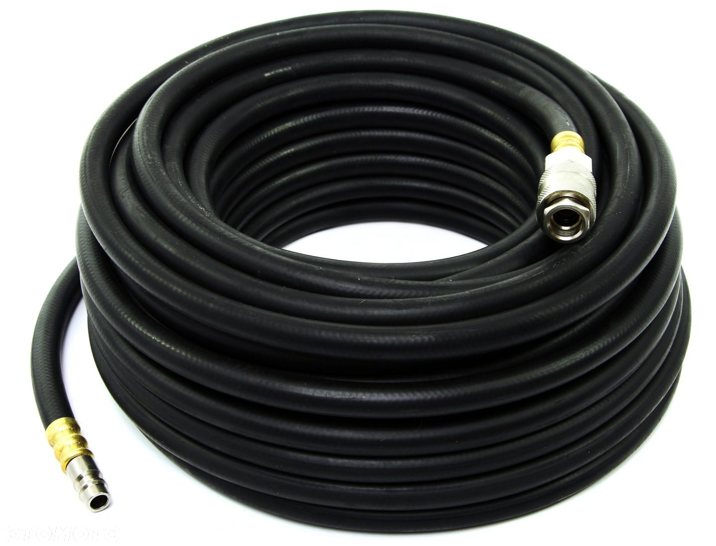MAR-POL WĄŻ CIŚNIENIOWY GUMOWY ELASTYCZNY 6X13mm 20m SZYBKOZŁĄCZKI M82103 - 2