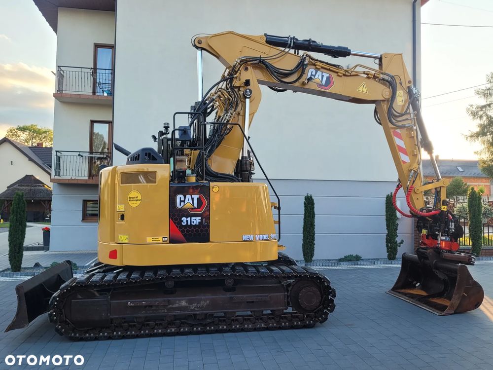 Caterpillar 315FL / ROTOTILT ze szczypcami / SUPER STAN / - 1