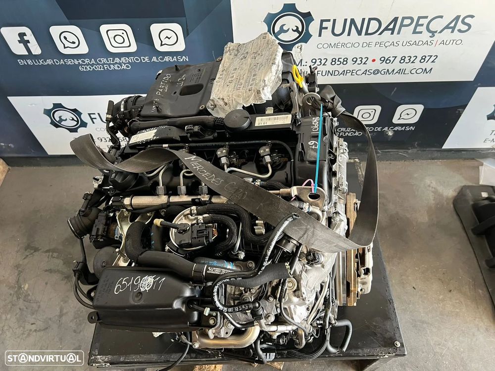 Motor Mercedes Benz C220 CDi 2.2 170Cv Ref: 651.911 - 5