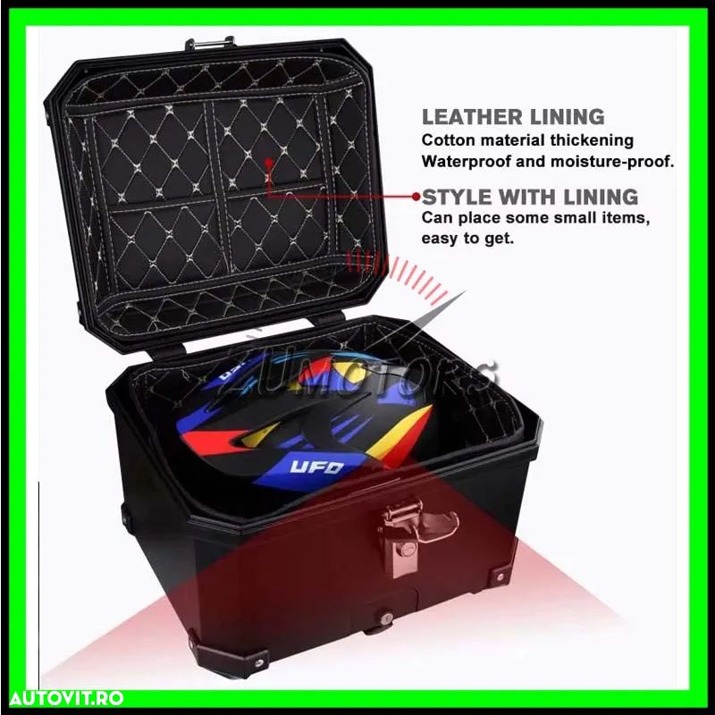 Portbagaj Moto Cross Enduro GS 45L - Cutie Topcase Moto Cross Enduro 45L - 2