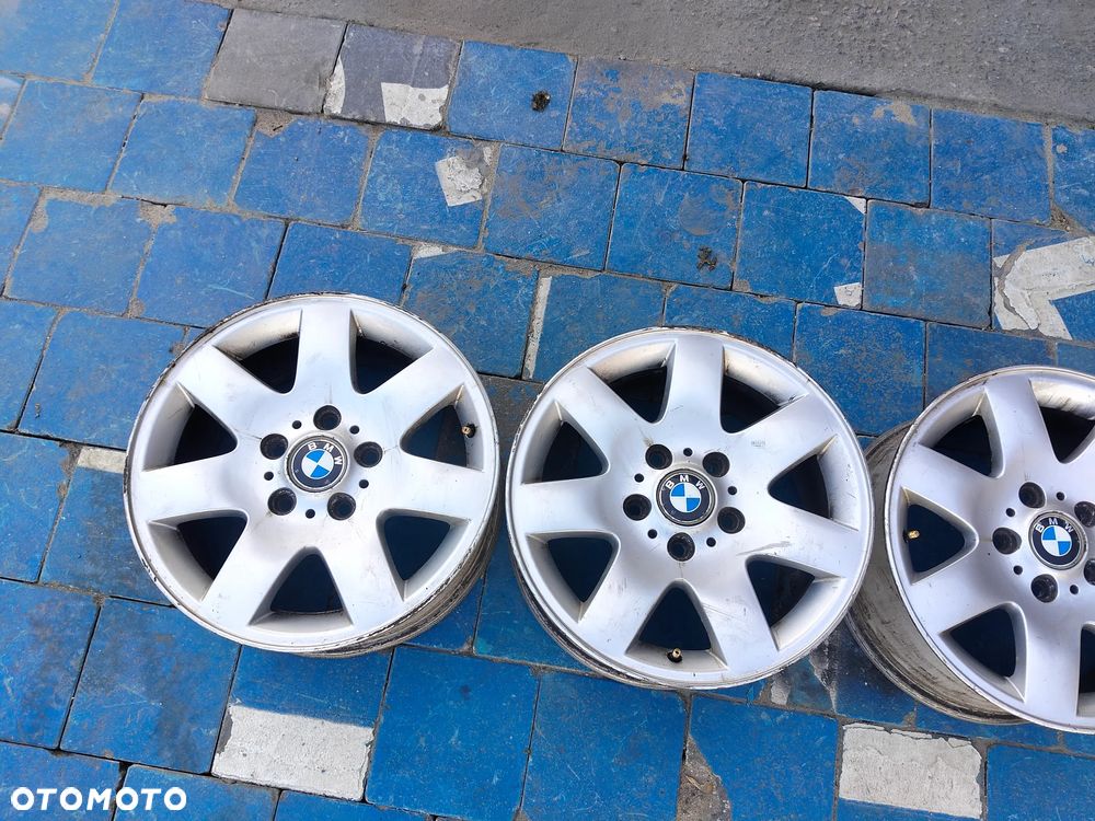 ALUFELGI 5X120 R.16 BMW 7J ET47 ORGINAL KOMPLET FELGI ALUMINIOWE - 2