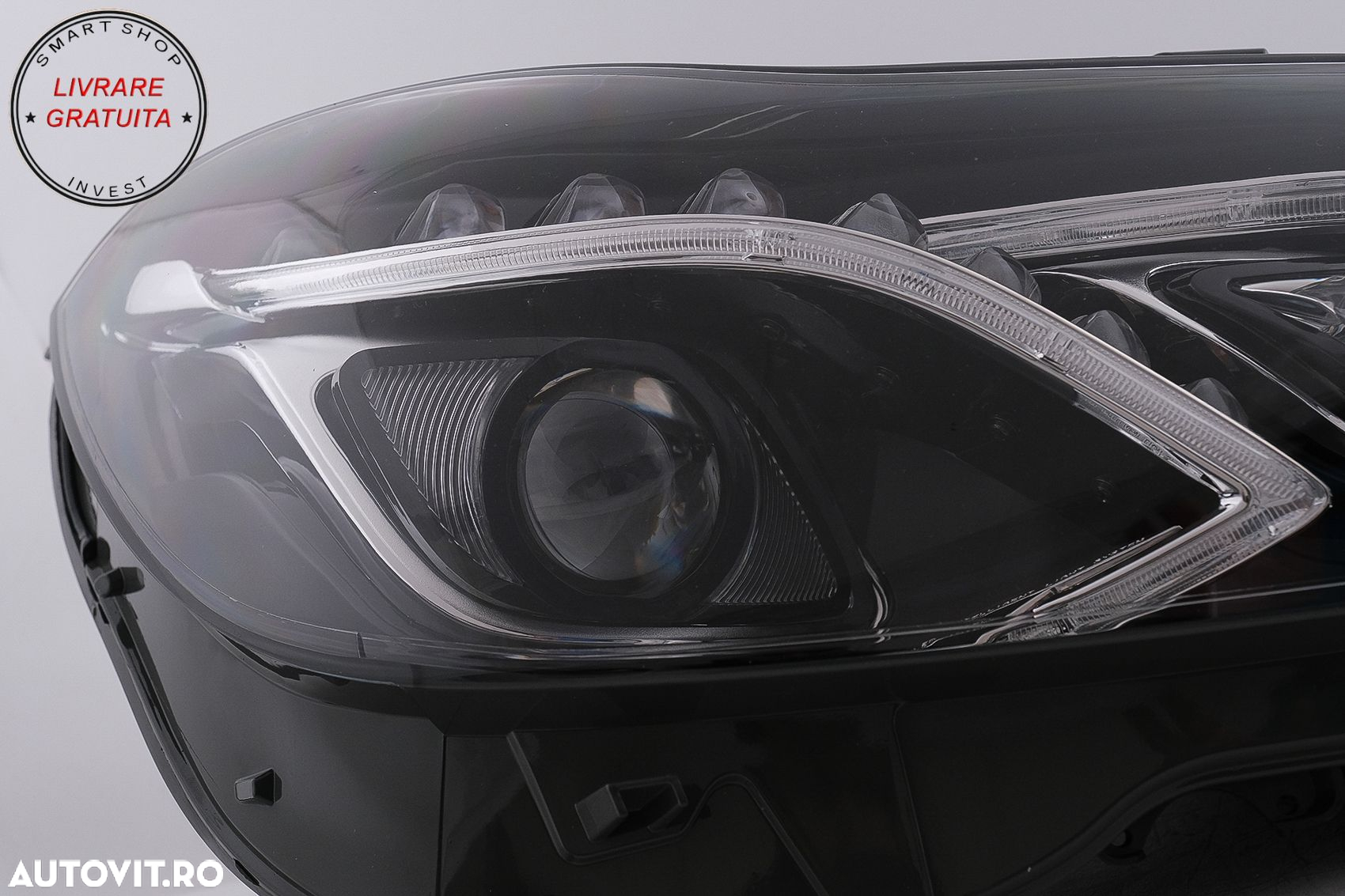 Faruri LED Mercedes E-Class W212 (2009-2012) Facelift Design- livrare gratuita - 17