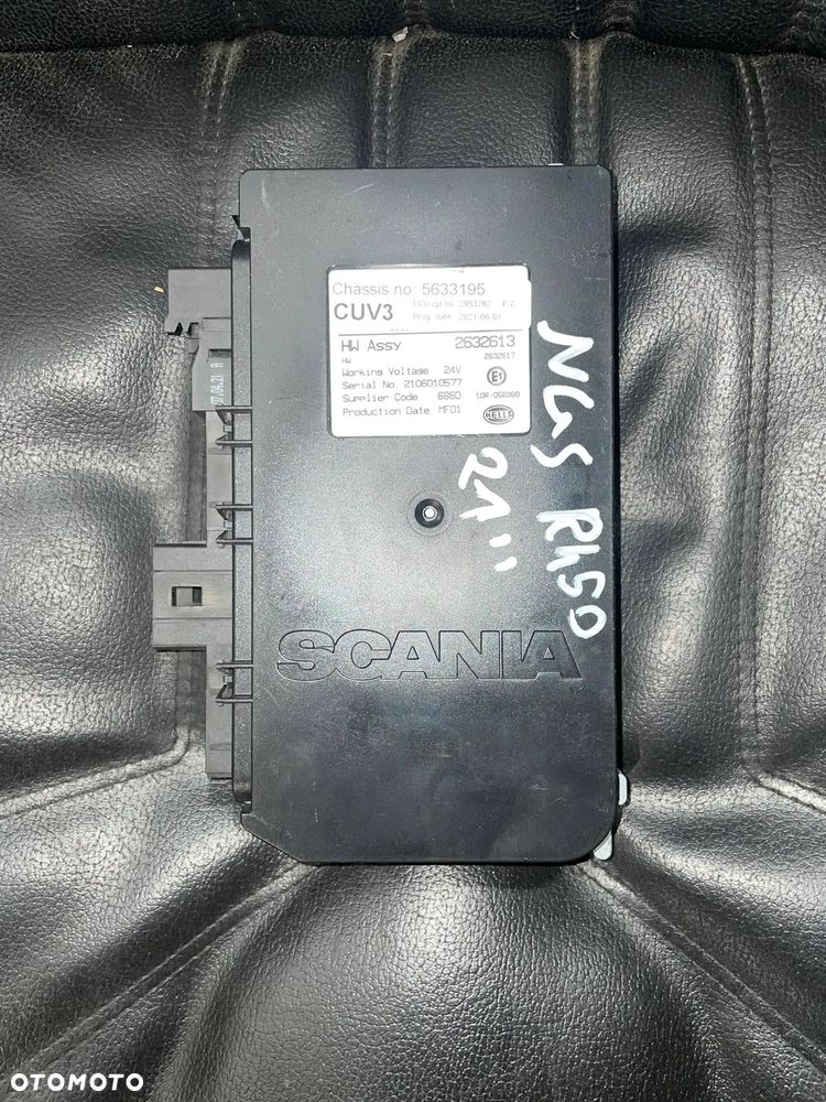 Scania NGS Sterownik świateł CUV3 VIS