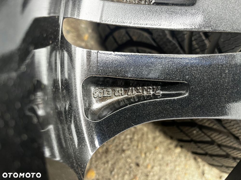 oryginalne koła felgi komplet aluminiowe mercedes 17" w253 a253 - 11