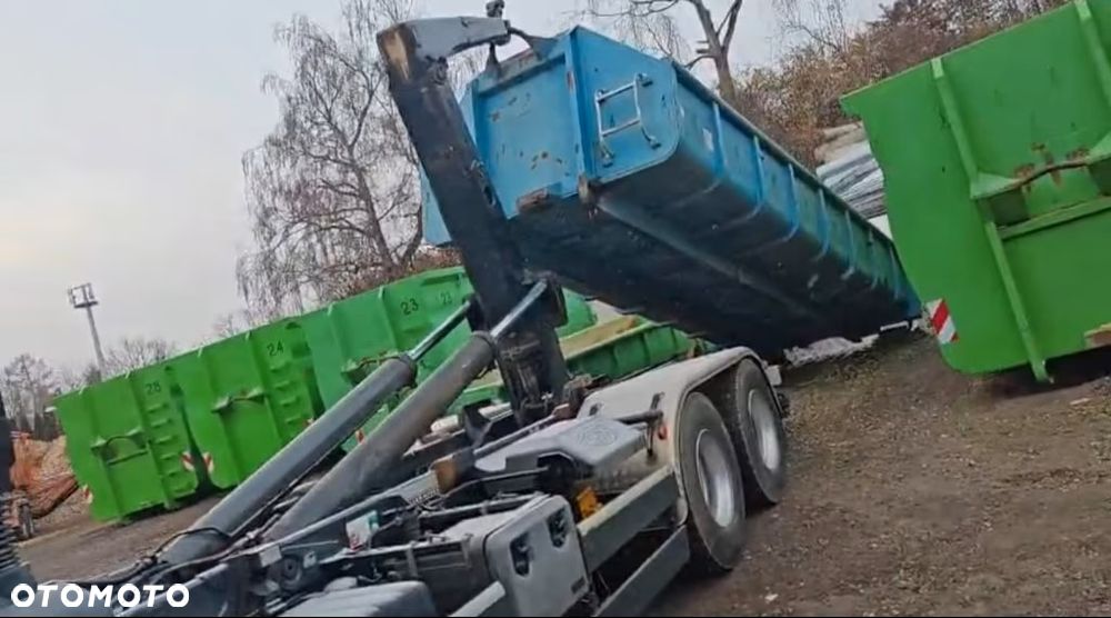 MAN TGS 26.440 6x4 – Meiller z systemem HDS (roll-off) + Kontener + Przyczepa – Euro 5 - 11
